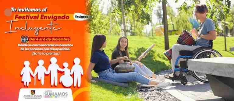 Conozca la programación del Festival Envigado Incluyente