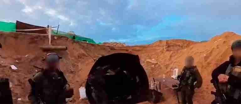 Ejército israelí asegura el control sobre el túnel más grande de Hamás