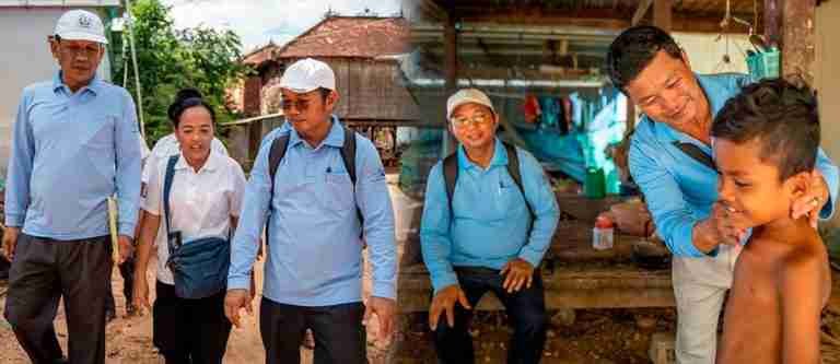 Así, Visal brinda atención a las personas con lepra en Camboya