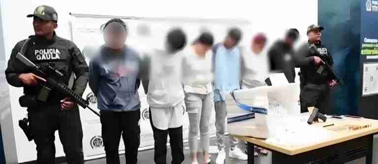 Capturan banda de La Iguaná que se dedicaba al secuestro exprés