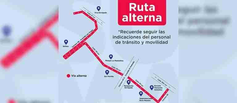 Estos son los cierres viales en Envigado por la posesión del alcalde electo Raúl Cardona
