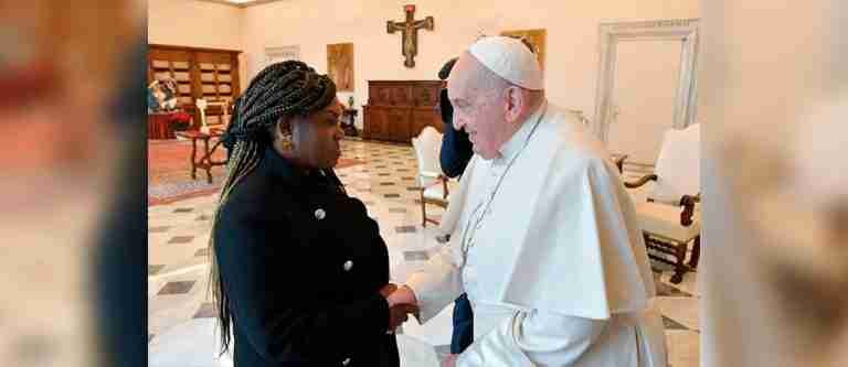 Francia Márquez se reunió con el papa Francisco, ¿de qué hablaron?