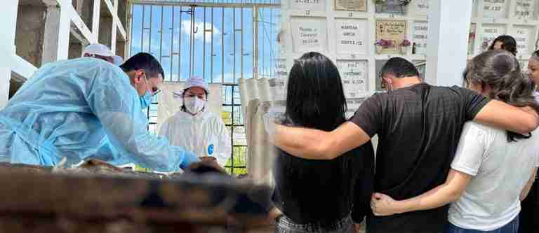 Así avanza la intervención del cementerio de Cocorná, en la recuperación de cuerpos no identificados
