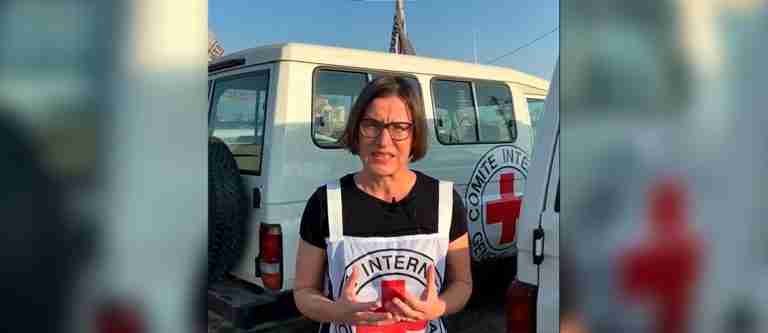 “Lo que vi en Gaza es algo completamente indescriptible”: presidenta de la Cruz Roja