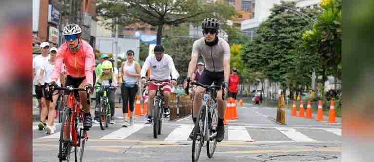Recuerde: mañana regresa la ciclovía de Envigado a la Avenida Las Vegas