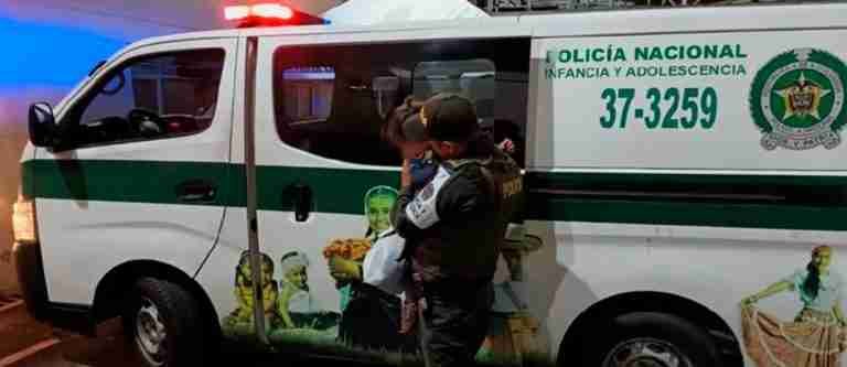 Rescatan a una bebé de 9 meses abandonada en un hotel del centro de Medellín
