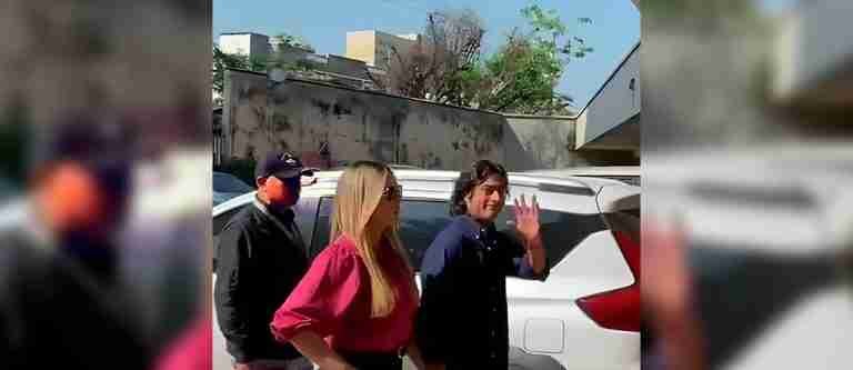Nicolás Petro llegó a la audiencia que se adelanta en su contra