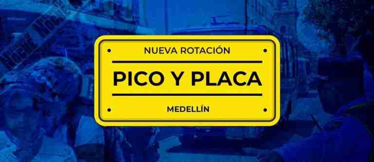 ¿Ya revisó? Pico y Placa para este miércoles 31 de enero en Medellín