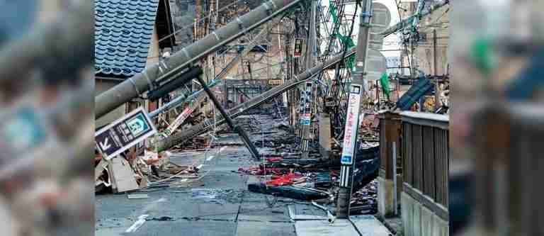 El número de fallecidos por el terremoto en Japón asciende a 215