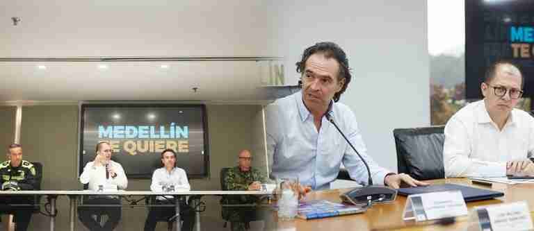 Autoridades anuncian plan choque para combatir la desbordada delincuencia en Medellín