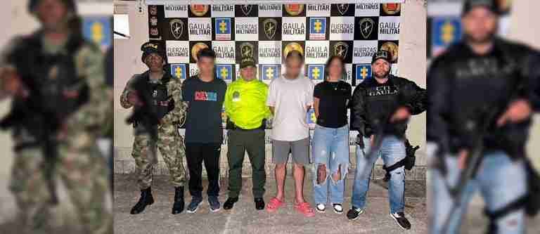 Capturadas tres personas en Medellín acusadas de secuestro y homicidio