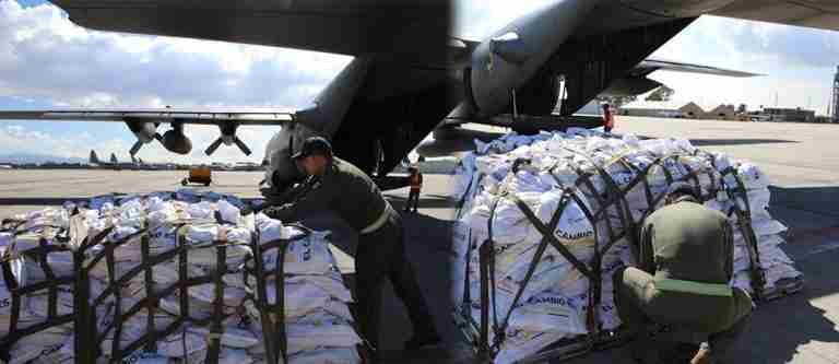 Llegaron 20 toneladas de ayudas a víctimas de la emergencia en Chocó