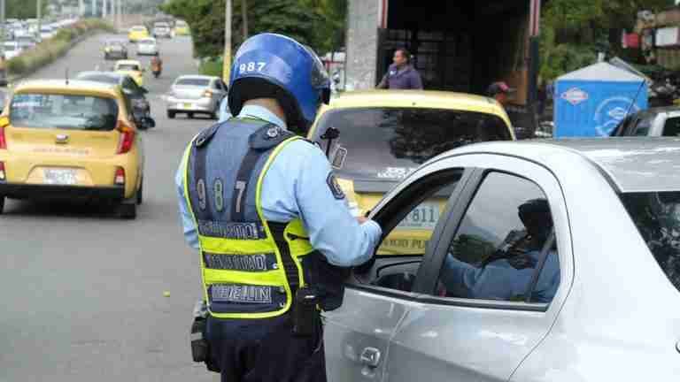 Así se comporta a esta hora la movilidad en Medellín