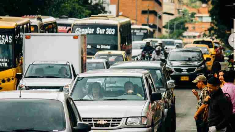 Así se comporta a esta hora la movilidad en Medellín