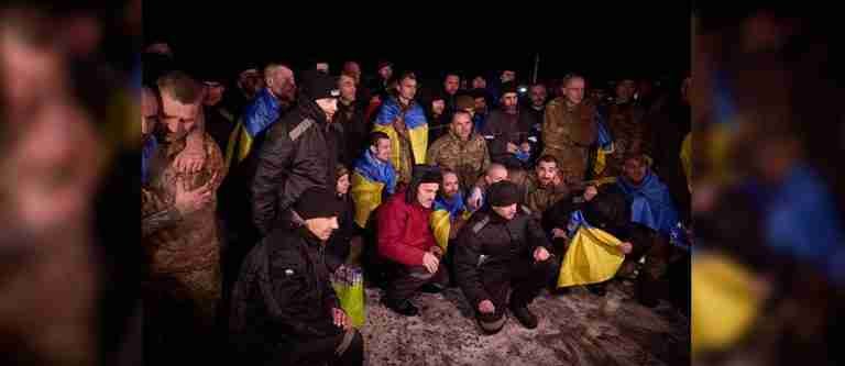 Ucrania y Rusia intercambiaron prisioneros de guerra