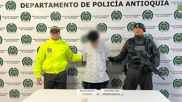 Fue enviado a la cárcel alias ‘Aguapanelo’: presunto jefe de sicarios del GDO El Mesa en el oriente antioqueño
