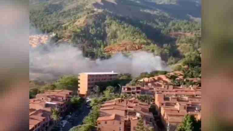 Tres incendios en Bello ponen en riesgo la calidad del aire
