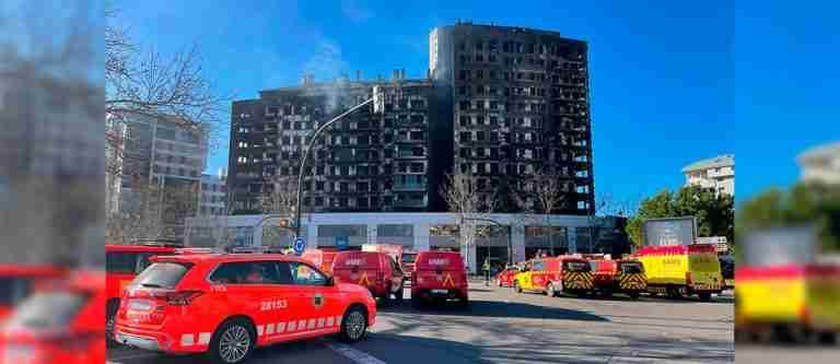 Incendio en Valencia: autoridades confirman la muerte de cuatro personas