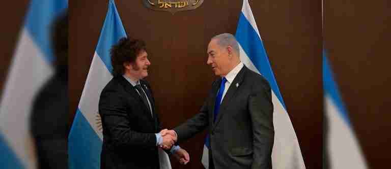 Visita de Milei a Israel: Trasladó la Embajada argentina a Jerusalén