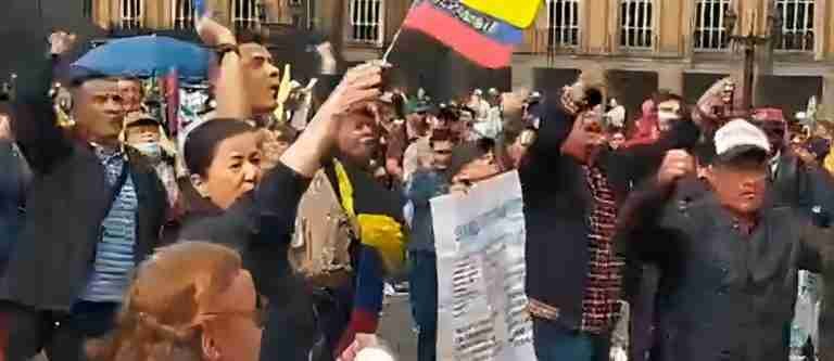 Así van las marchas citadas por Petro el día de hoy