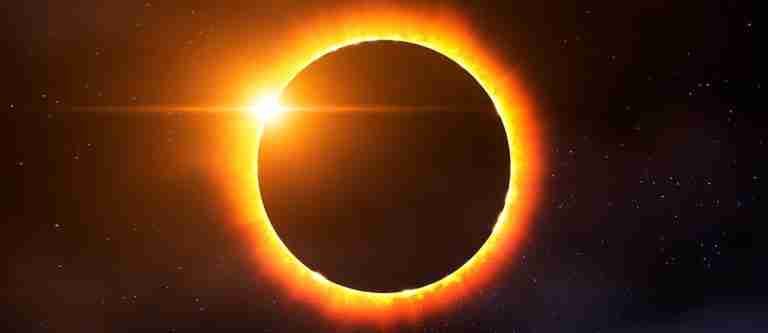 ¡Prepárese para el espectacular eclipse total de sol!