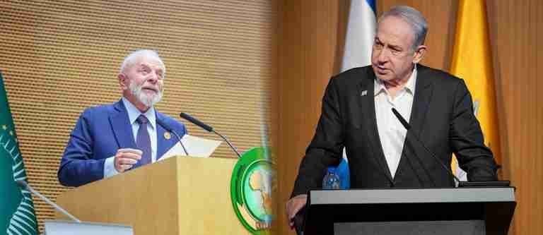 Lula da Silva comparó el conflicto en Palestina con el Holocausto e Israel le respondió