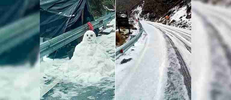 ¡Nieve en pleno verano! El Nevado del Ruiz sorprende con un espectáculo único