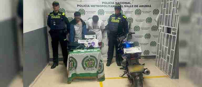 En una semana lograron capturar a 37 personas por hurto en el Valle de Aburrá