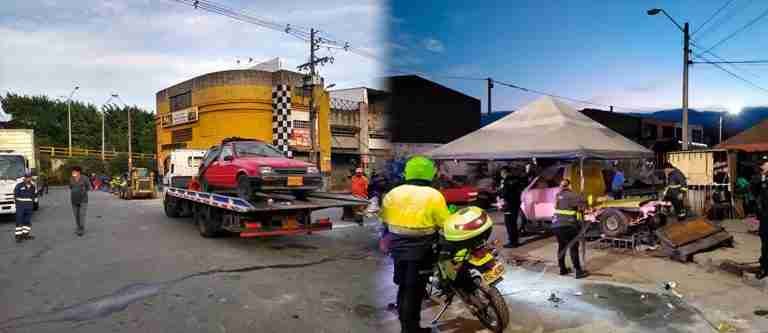Operativo de control en La Bayadera deja 11 vehículos inmovilizados y 5 toneladas de residuos