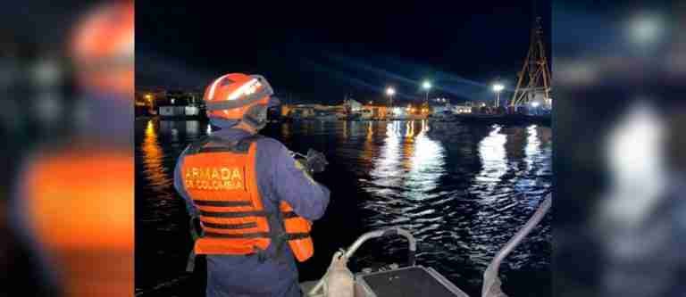 Avanza la búsqueda y rescate de dos pescadores desaparecidos en Tumaco