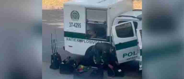 Alerta en Medellín por paquete sospechoso de explosivos