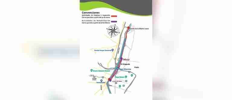 ¡Pilas! Habrá cierre parcial en la Avenida Regional por obras en el alcantarillado