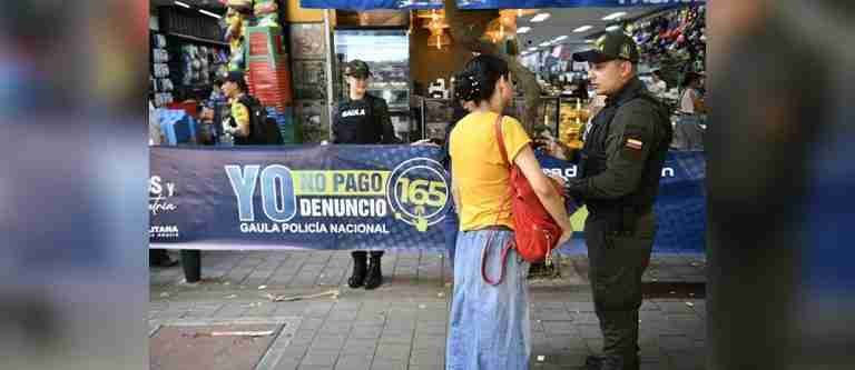 Extorsión en Medellín disminuye en 52 % con respecto a 2023