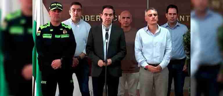 El alcalde de Medellín, Federico Gutiérrez, rechazó las marchas programadas por el Gobierno Nacional para protestar contra la Fiscalía General de la Nación