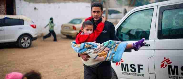 MSF pide la evacuación de los pacientes del hospital Nasser en Gaza