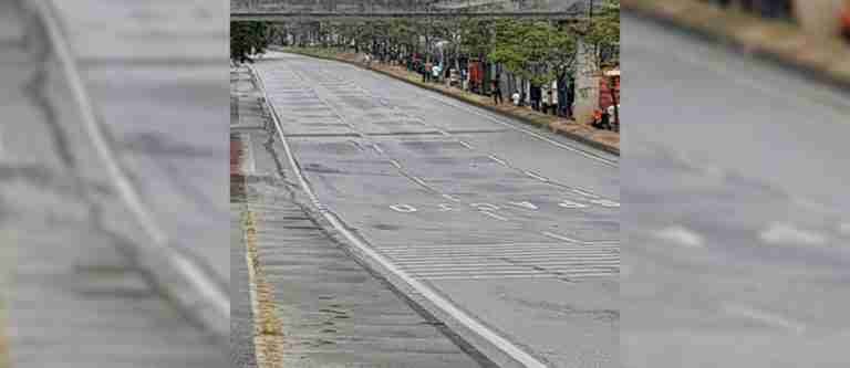 El comité del No Peaje volvió a protestar, tienen la Autopista Norte bloqueada