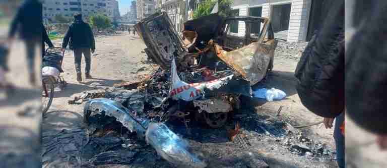 Personal de la Cruz Roja fue asesinado intentando rescatar a una menor en Gaza