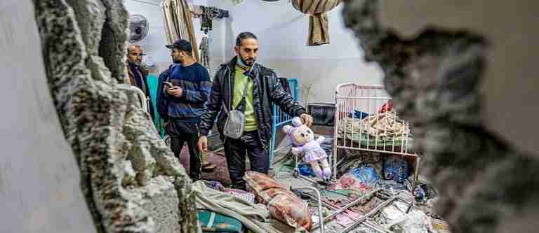 El segundo hospital más grande de Gaza no funciona por el asedio de Israel: OMS