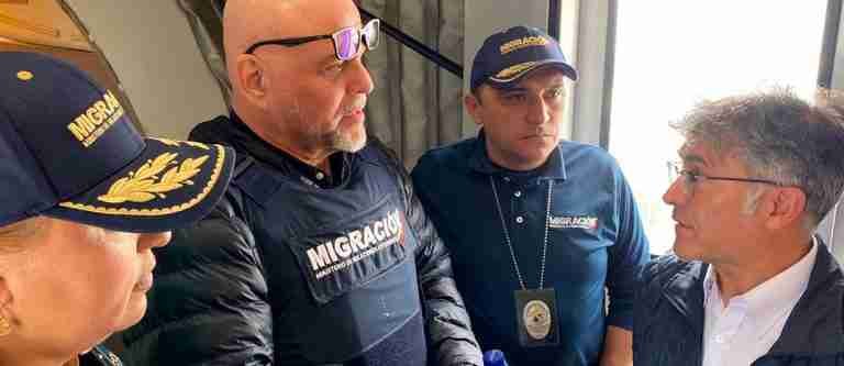 Mancuso llegó a Colombia