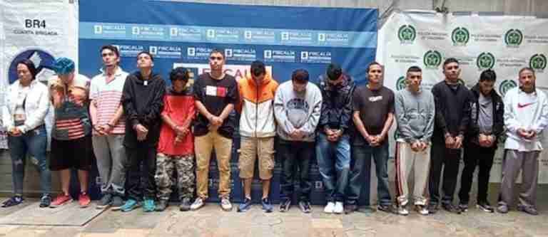 A la cárcel enviaron a 17 personas acusadas de extorsionar a taxistas y habitantes de Calatrava