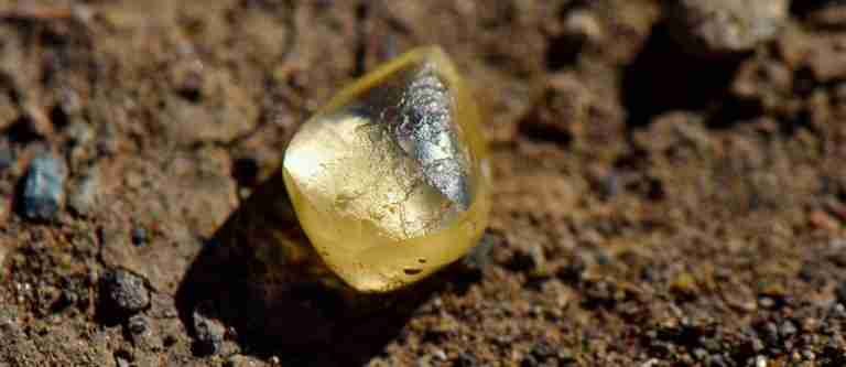 El parque de diamantes donde si encuentras uno es tuyo