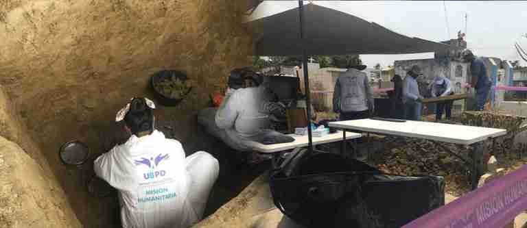 UBPD recuperó dos cuerpos en el cementerio municipal de Sucre