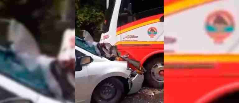 Accidente en el Oriente antioqueño dejó 4 personas heridas