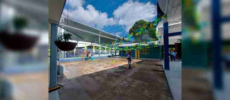 Renovación del colegio Rural Providencia beneficia a más de 400 estudiantes en San Roque