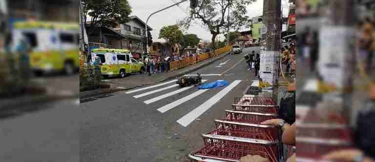 Mujer de 73 años perdió la vida en un accidente de tránsito en Medellín