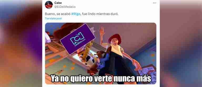 Emotivo final de la novela ‘Rigo’ y sus memes