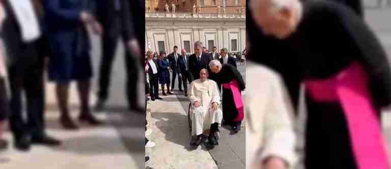 El Papa Francisco bendice a delegación policial de Córdoba en el Vaticano