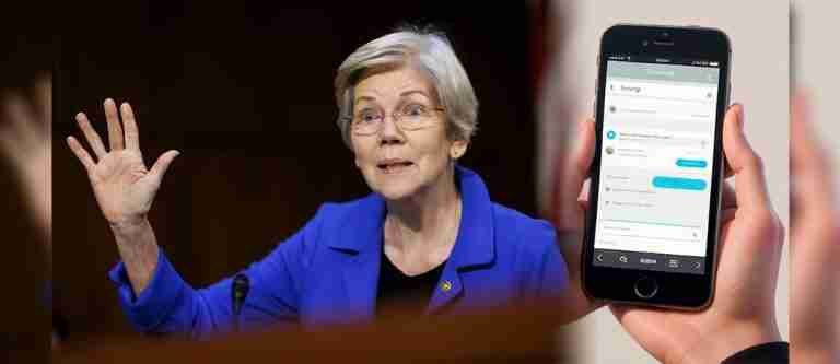 Elizabeth Warren critica a Apple por la división de burbujas de texto en mensajes