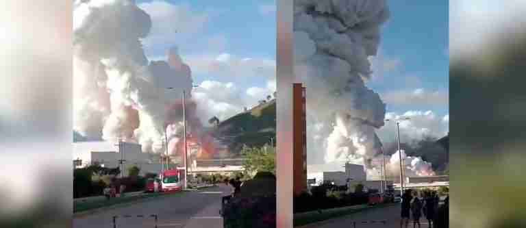 Explosión en fábrica de pólvora en Soacha, dejó un muerto y 32 heridos