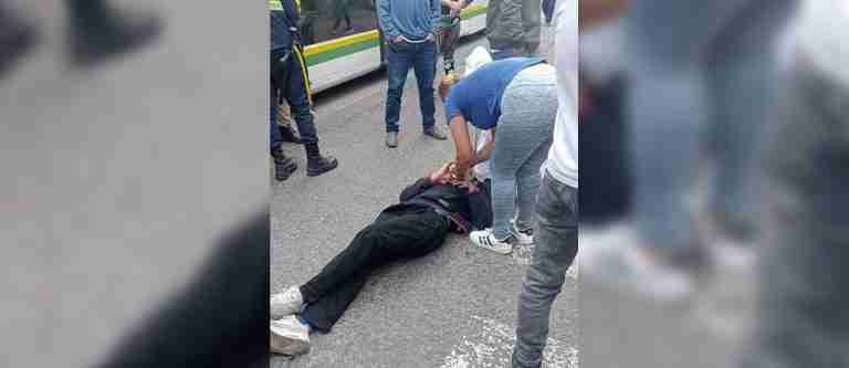 El Tranvía atropelló a un peatón y generó retrasos en la prestación del servicio